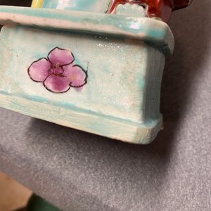 Zeven Chinese famille rose figuren, 18/19e eeuw — foto 13
