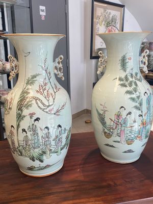 Zeven Chinese famille rose vazen, 19/20e eeuw — foto 18