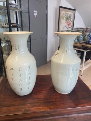 Zeven Chinese famille rose vazen, 19/20e eeuw — foto 2