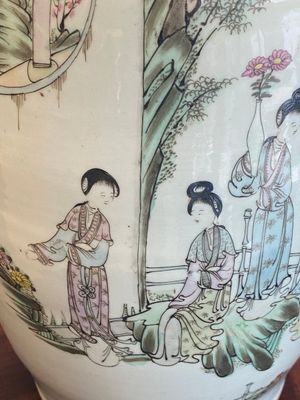 Zeven Chinese famille rose vazen, 19/20e eeuw — foto 22