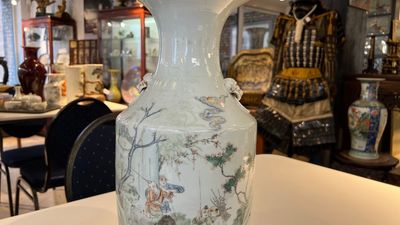 Zeven Chinese famille rose vazen, 19/20e eeuw — foto 66