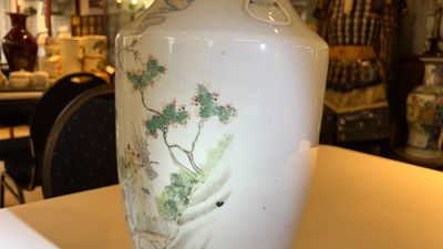 Zeven Chinese famille rose vazen, 19/20e eeuw — foto 67