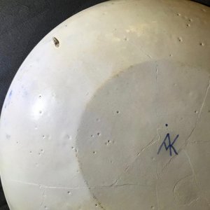 Zeven fijne blauwwitte Delftse borden met bijbelse voorstelling, 18e eeuw — foto 14