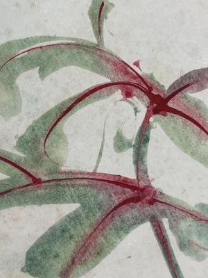Zhang Daqian 張大千 (1898-1983): 'Peonies and butterfly', ink and colour on paper — 照片 14