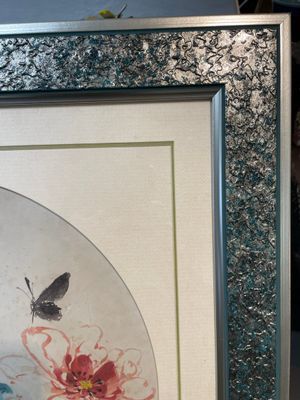 Zhang Daqian 張大千 (1898-1983): 'Peonies and butterfly', ink and colour on paper — 照片 16
