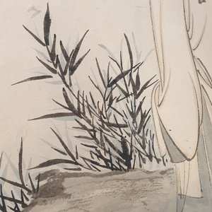 Zhang Daqian (1899-1983), encre et couleurs sur papier: 'Parmi les bambous', daté 1949 — photo 29