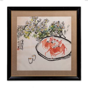 Zhang Leiping 張雷平 (1945): three various works, ink and colour on paper, dated 1988 — 照片 5