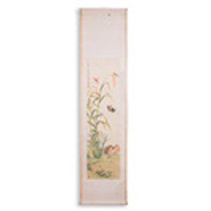 Zhao Hao 趙浩 '石佛' (1881-1949): 'Twee kwartels en insecten', inkt en kleur op zijde, gedateerd 1928 — foto 2