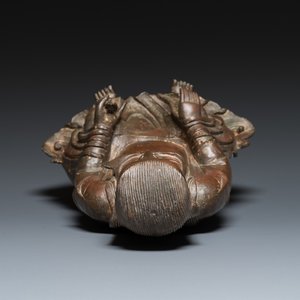 Zhen Wu en bronze aux traces de laque, Chine, Ming — photo 7