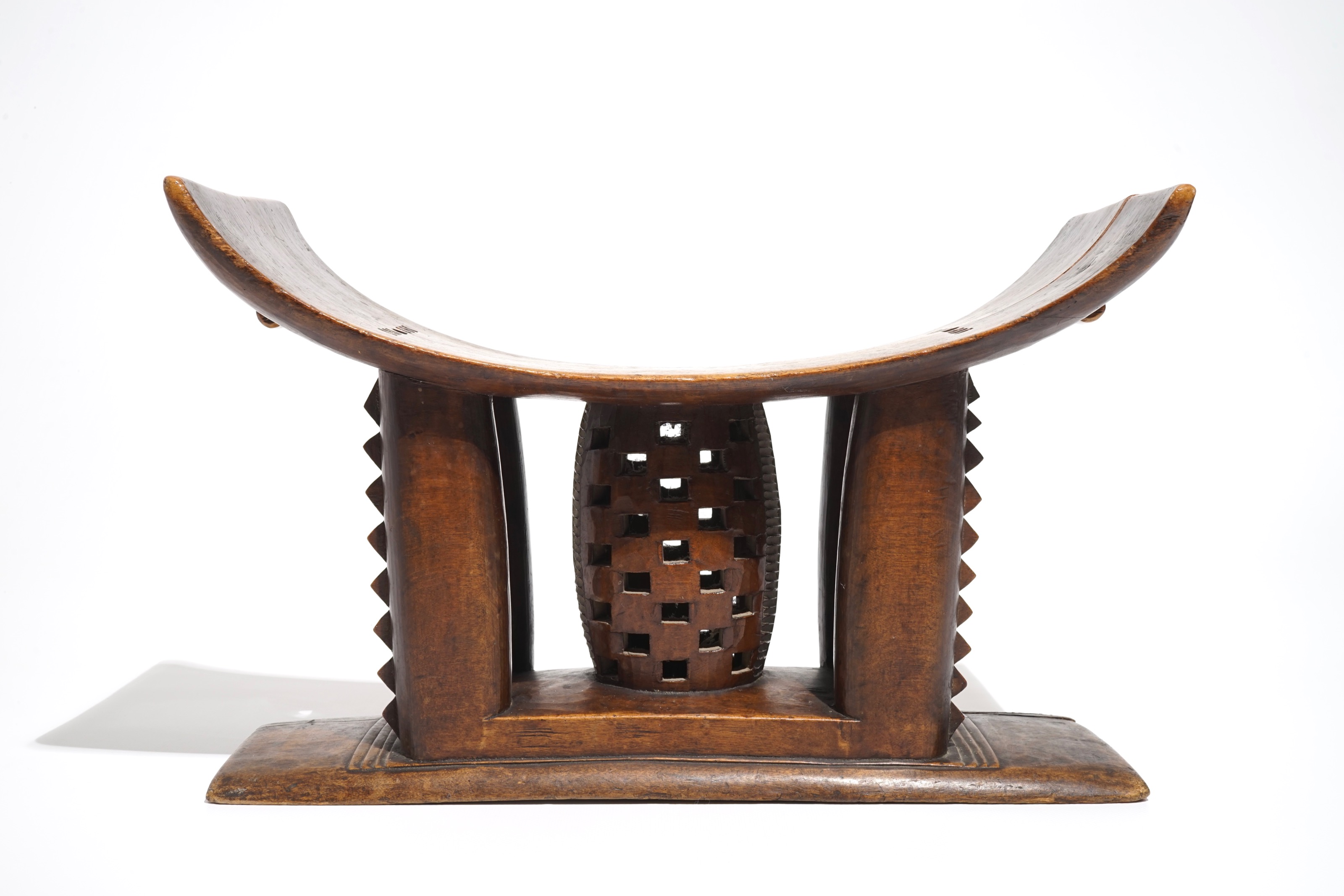 An African Carved Wood Stool Ashanti People Ghana 20th C Rob Michiels Auctions