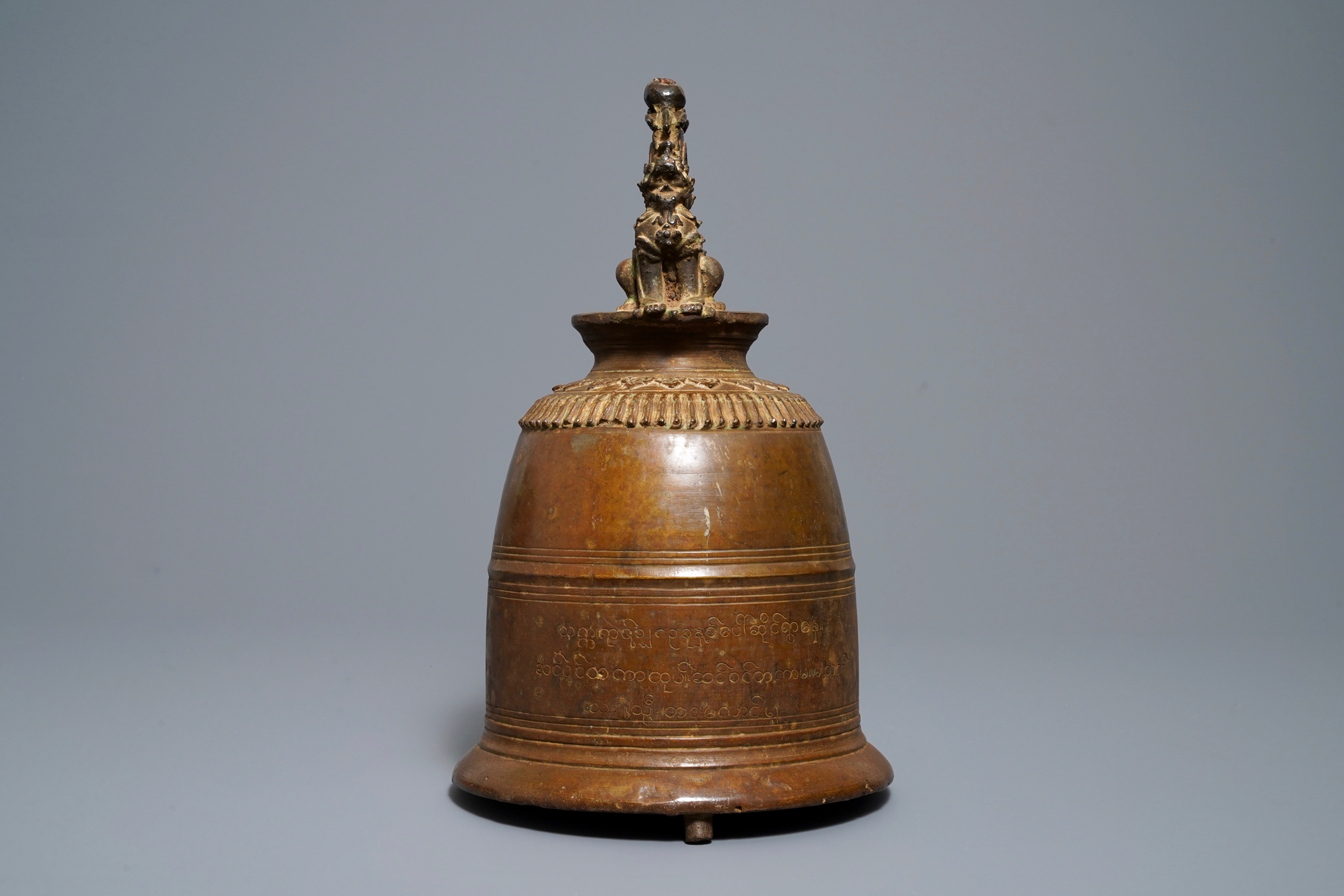 A Large Inscribed Bronze Temple Bell, Burma, 19th C. - Rob Michiels ...