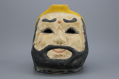 A Chinese papier mache early C. - Rob Michiels Auctions