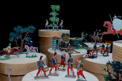 A large collection of tin toy soldiers, incl. Heinrichsen, Nuremberg, 19/20th C.