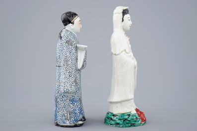 A varied lot of Chinese famille rose porcelain, 19/20th C.