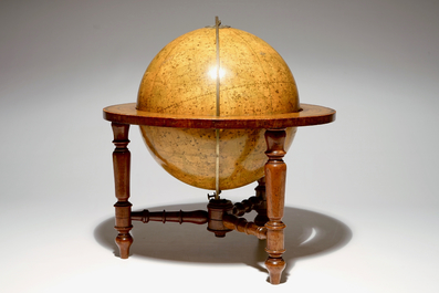 An English celestial globe, George Frederick Cruchley, London, 3rd quarter 19th C.