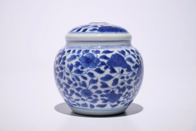 A Chinese blue and white huqqa or hookah base for the Islamic market, Kangxi