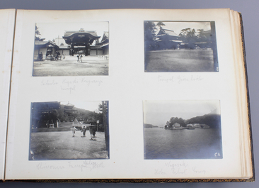 An album with photos of Chine and Japan, ca. 1900