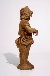 Attr. to Lodewyck Willemsens (Antwerp, 1630-1702), a large terracotta model of a putto