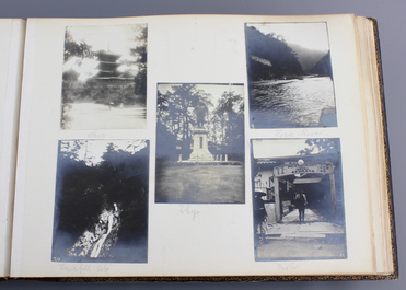 An album with photos of China and Japan, ca. 1900