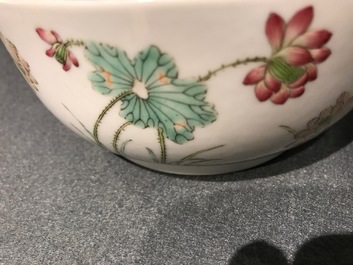 Un bol en porcelaine de Chine famille rose, marque de Daoguang, 19/20&egrave;me