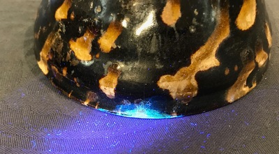 A Chinese Jizhou tortoise shell-glazed bowl, Southern Song Dynasty or later