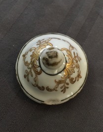 A Chinese Dutch market armorial part-tea service, Qianlong