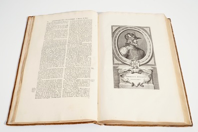 Verheerlykt Vlaandre, Flandria Illustrata, drie delen in twee volumes, Anthoni Sanderus, 1735