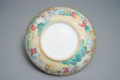 19世纪 广彩大瓷碗