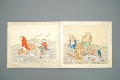 A Chinese album of drawings, 19/20th C.