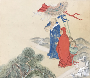 A Chinese album of drawings, 19/20th C.