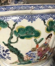 A Chinese famille rose tureen and cover, Qianlong