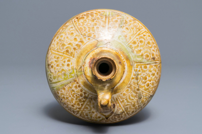 An Islamic lusterware jug, Kashan, Iran, 13th C.