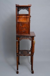 After Gabriel Viardot, a Japonism cabinet, prob. France, 19/20e