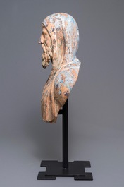 Un buste en terre cuite 'd'apr&egrave;s l'antique', Italie, 17/18&egrave;me