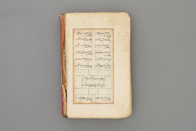 Une collection de miniatures et calligraphies islamiques et persans et un Coran, Iran et Inde, 19/20&egrave;me