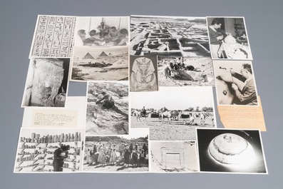 Een grote collectie foto&rsquo;s en dia&rsquo;s met vnl. archeologische onderwerpen, Egypte, Soedan, Turkije etc.