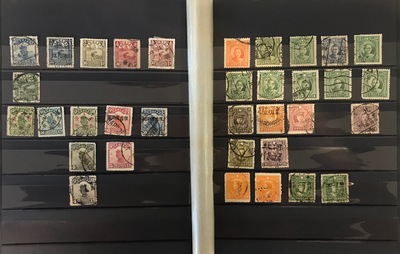 Une collection de timbres chinoises, 19/20&egrave;me