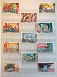 Une collection de timbres chinoises, 19/20&egrave;me