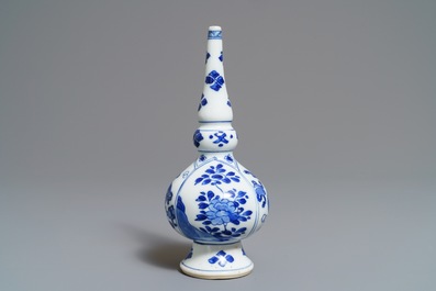 A Chinese blue and white Islamic market sprinkler, Kangxi