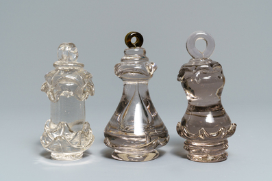 Ten glass paperweights, France, 18/20th C.