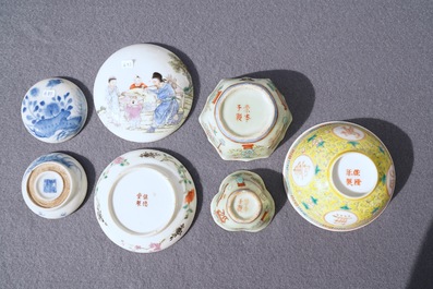 Une collection vari&eacute;e en porcelaine de Chine, 18/20&egrave;me