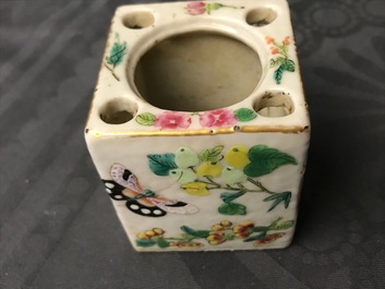 Une collection vari&eacute;e en porcelaine de Chine famille rose, 19/20&egrave;me