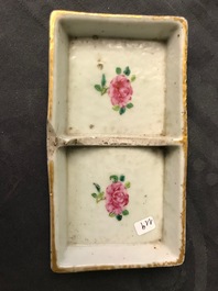 Une collection vari&eacute;e en porcelaine de Chine famille rose, 19/20&egrave;me