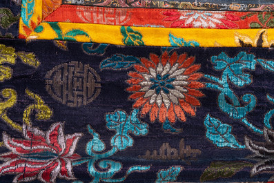 A collection of five thangkas, Tibet, 19/20th C.