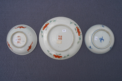 A varied collection of Chinese porcelain, Qing and Republic, 19/20th C.