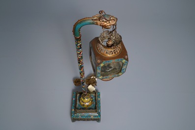 A Chinese cloisonn&eacute; lantern, Republic