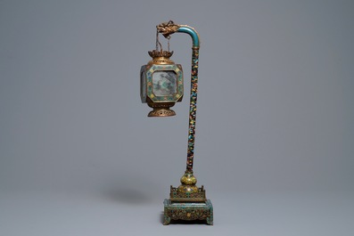 A Chinese cloisonn&eacute; lantern, Republic