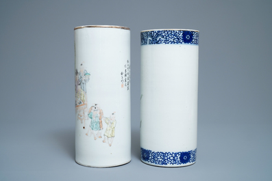 Une collection vari&eacute;e en porcelaine de Chine qianjiang cai et famille rose, 19&egrave;me/20&egrave;me si&egrave;cle
