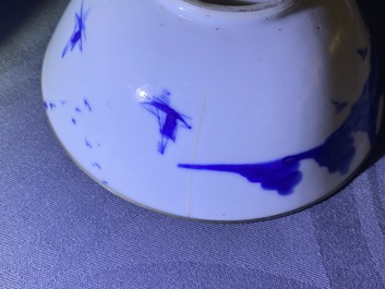 Une collection vari&eacute;e en porcelaine de Chine 'Bleu de Hue' pour le Vietnam, 19&egrave;me