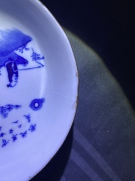 Une collection vari&eacute;e en porcelaine de Chine 'Bleu de Hue' pour le Vietnam, 19&egrave;me